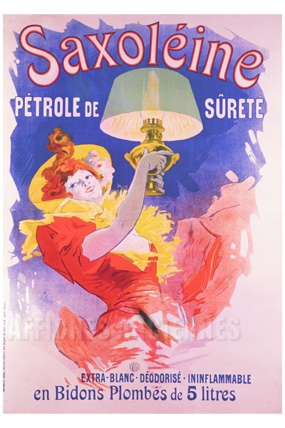 Publicité pour Saxoléine, 1900, Jules Chéret