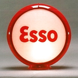 Globe ESSO (lettres rouge)
