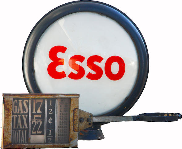 Globe Esso et liste de prix