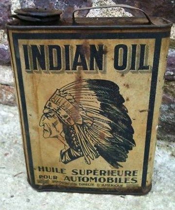 Bidon d'huile Indian Oil