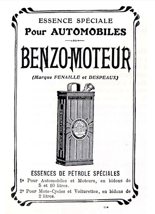 Affiche essence Benzo-Moteur