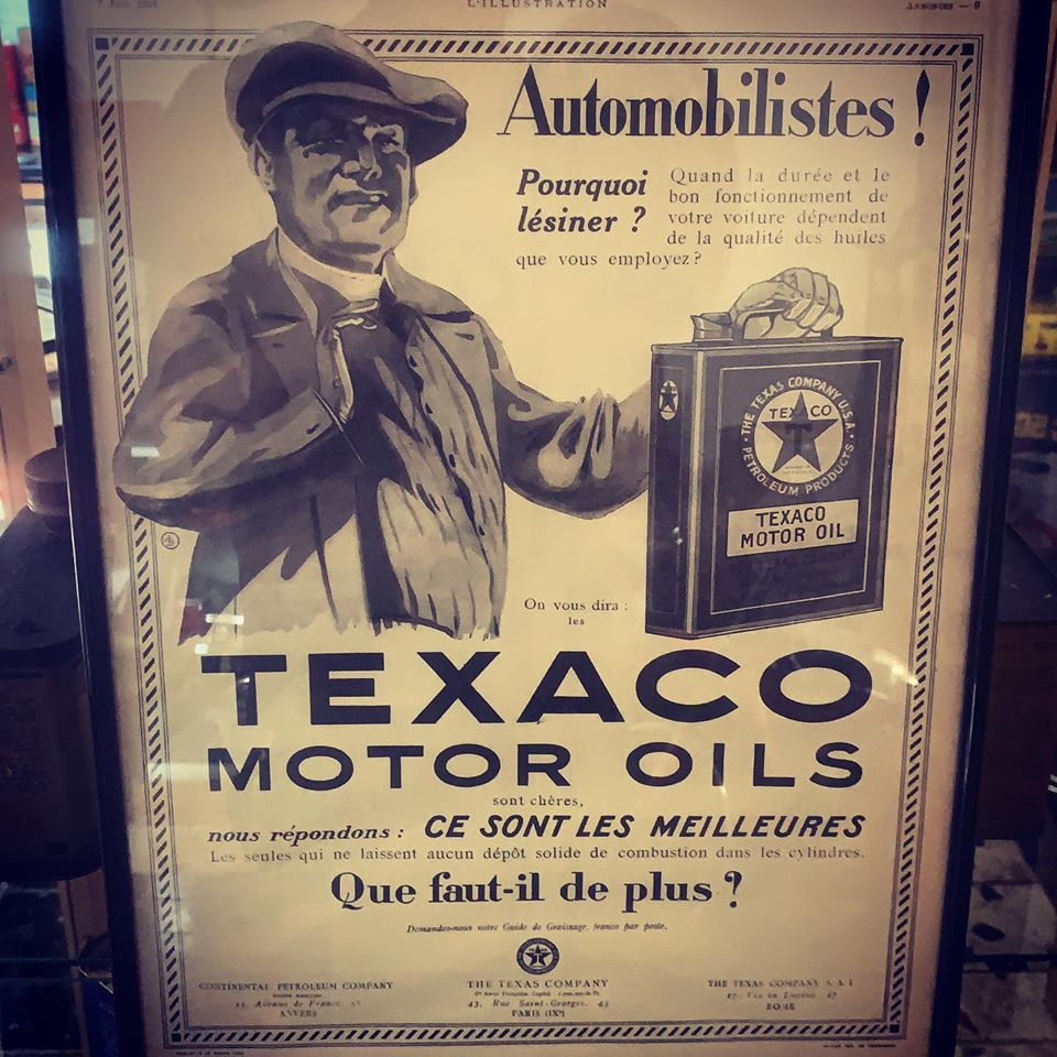 Affiche TEXACO, 1924
