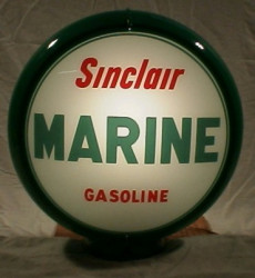 Globe Sinclair « Marine Gasoline »