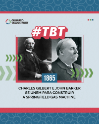 Charles Gilbert et John Barker - 1865 (© Facebook - Gilbarco Veeder-Root Brésil)