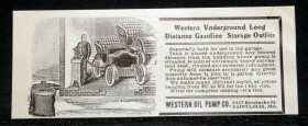 Pub de 1906 pour Western Oil Pump Co.