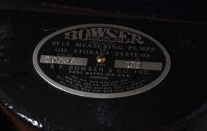 Bowser Model #102 "Chief Sentry" Gas Pump