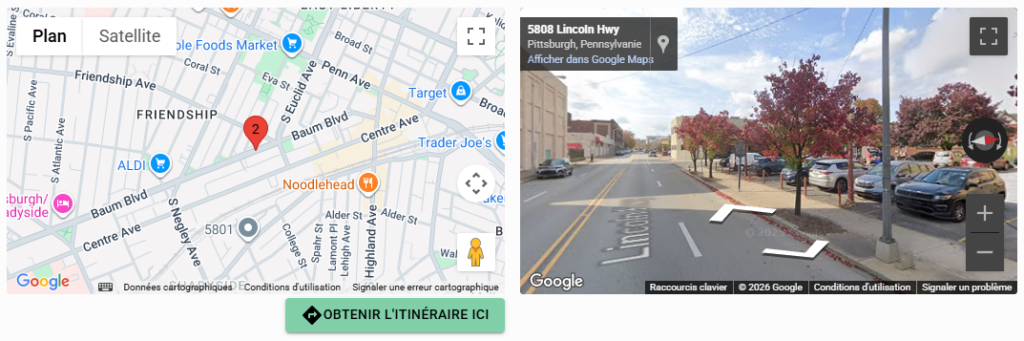 Emplacement du premier "Drive-In"