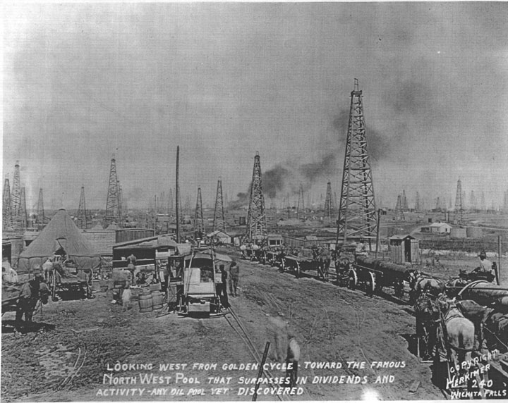 Champ de pétrole du Texas, 1919