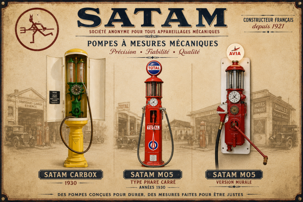 Pompes SATAM : précision et fiabilité (ChatGPT image)