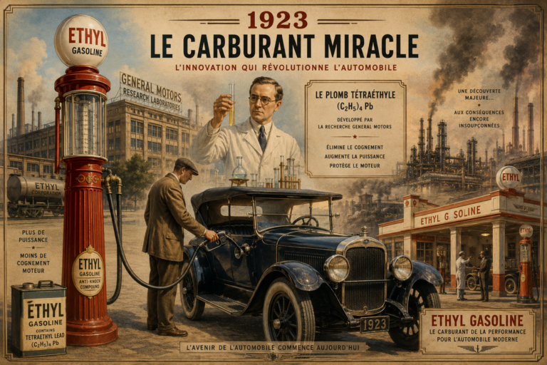 Carburant éthyl, révolution industrielle de 1923