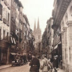 Rue Port Neuf, Bayonne 1926 (© paysbasqueavant.blogspot.com)