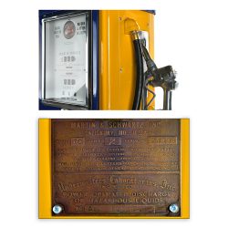 Pompe à essence RICHFIELD américaine de 1937 restaurée