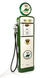 Volucompteur Gilbarco, modèle b98 de 1938, pour le pétrolier Dino Sinclair.