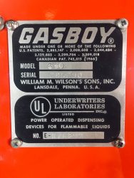 Gasboy 390 années 50