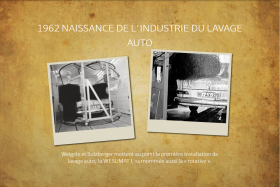 1962 – Naissance de l’industrie du lavage auto (© washtec.fr)