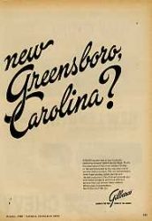 Affiche déménagement de Gilbarco, 1966