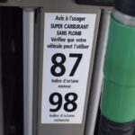Indice d'octane pour du SP98