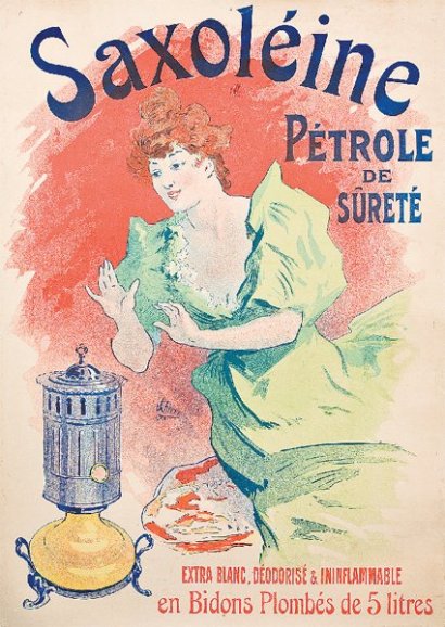 Publicité pour le pétrole Saxoleine