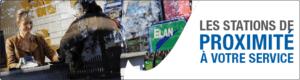 Elan : les stations de proximité...