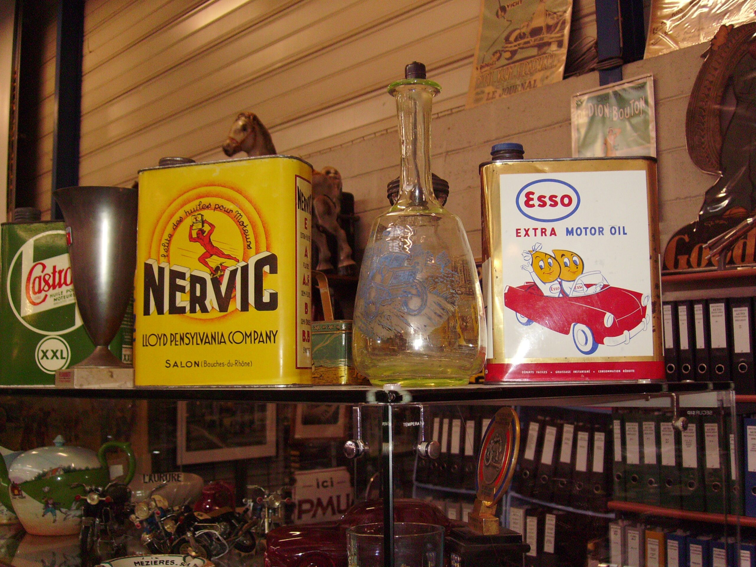 Bidon Nervic. Brocante Reims 2009