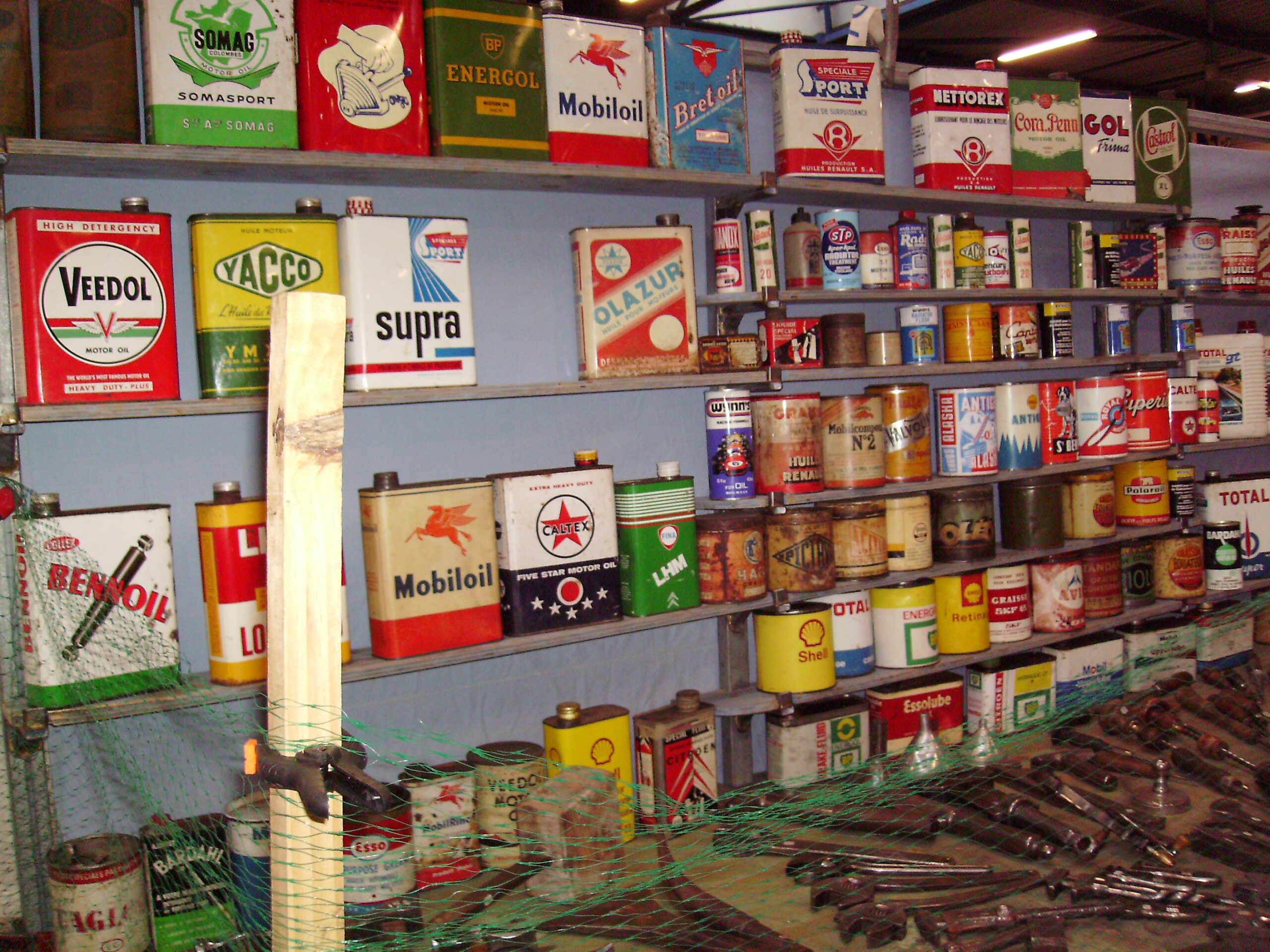 Bidons Somag, LHM. Brocante Reims 2009