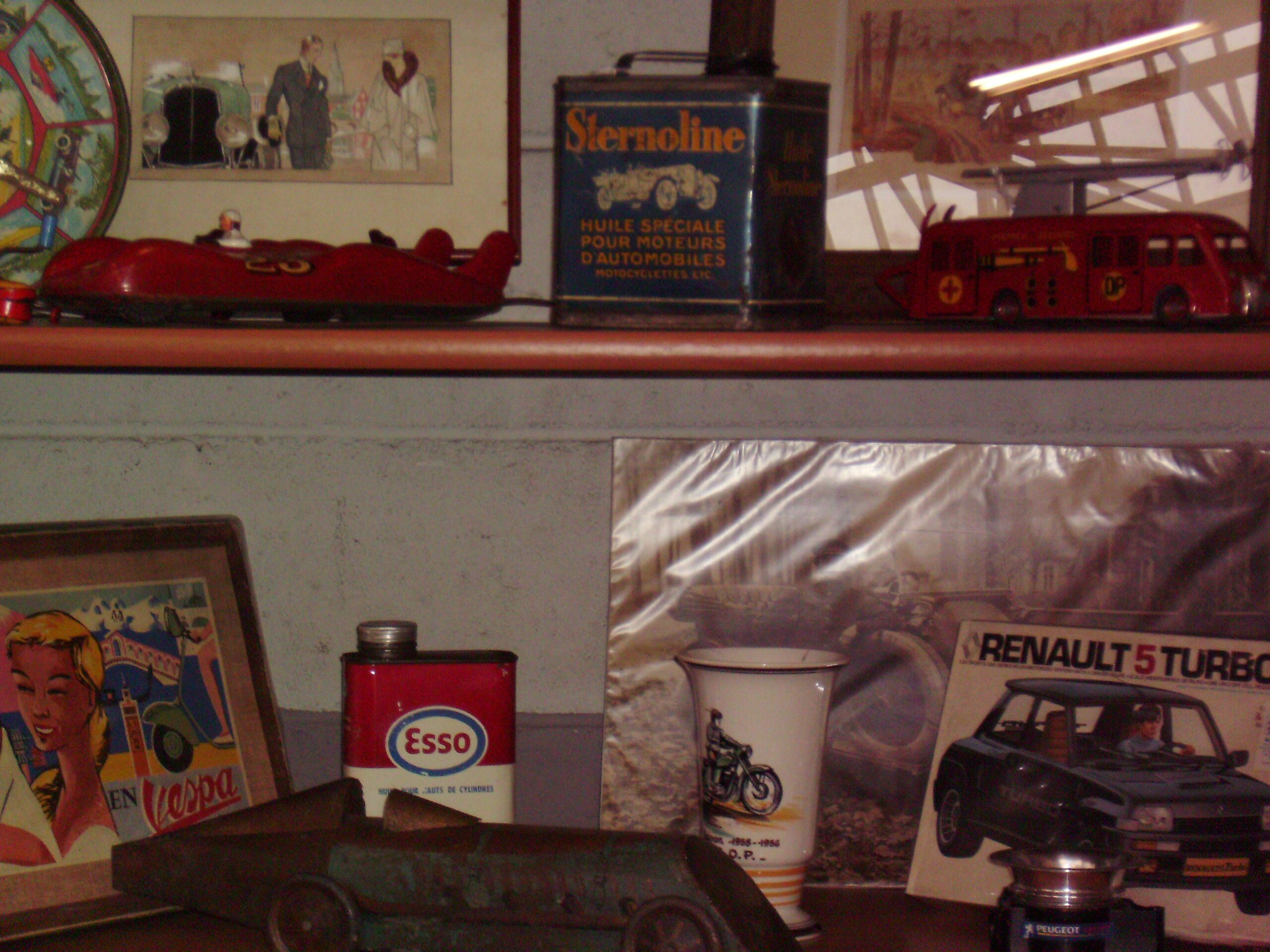 Bidon Setnoline. Brocante Reims 2009.