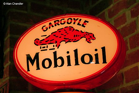 Globe Mobiloil Gargoyle