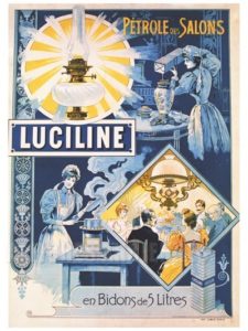 Luciline, pétrole des salons