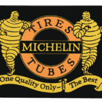 Plaques émaillées "Tires tubes" Michelin, 2017