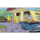 Spirou & Fantasio station service Vroup