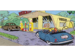 Spirou & Fantasio station service Vroup
