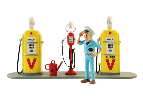 Spirou & Fantasio station service Vroup