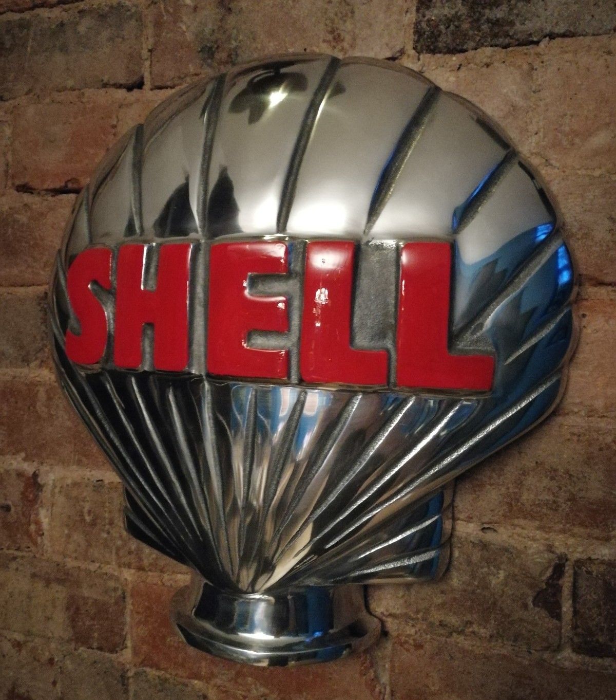 Demi globe "SHELL" en aluminium