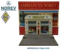Le diorama du garage Renault