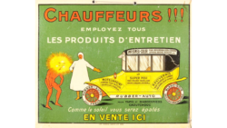 Affiche Glacoide Chauffeur
