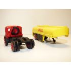 CAMION SEMI REMORQUE TRACTEUR RENAULT CITERNE FAINÉANT