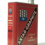 Bidon "ANTAR-GRAPHITE L'HUILE DE FRANCE",1927 / 1928