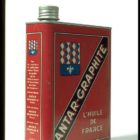 Bidon "ANTAR-GRAPHITE L'HUILE DE FRANCE",1927 / 1928