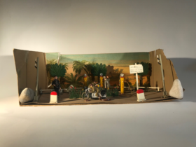 Diorama MIGNALU pompes essence