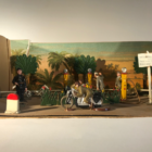 Diorama MIGNALU pompes essence