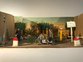 Diorama MIGNALU pompes essence