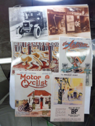 lot comprenant 47 publicités BP