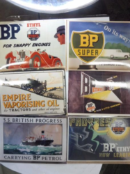 lot comprenant 47 publicités BP