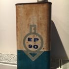 BIDON D'HUILE ANCIEN , BERLIET