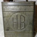 Bidon d'Huiles BERLIET de la Grande Guerre 14/18