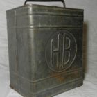 Bidon d'Huiles BERLIET de la Grande Guerre 14/18