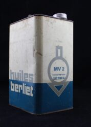 Bidon Huiles BERLIET MV 2 géoclimatique SAE 20W30