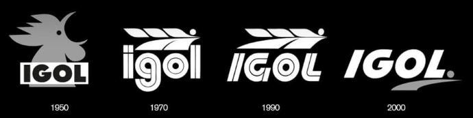 L'évolution des logos IGOL