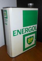 Bidon d'huile BP Energol