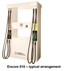 Encore 510 – typical arrangement